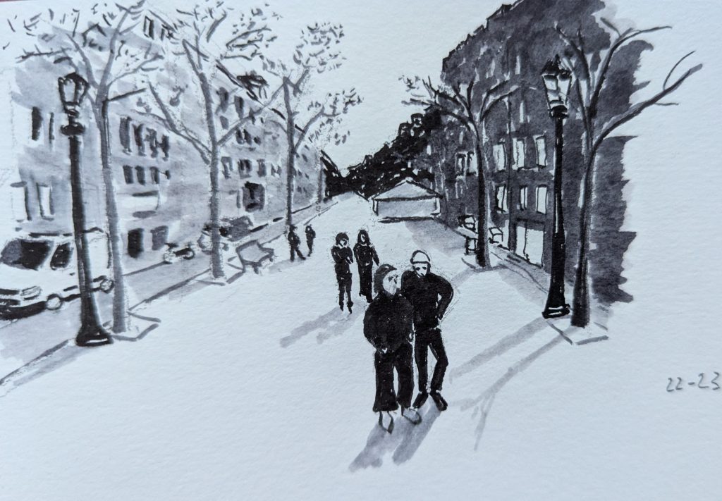 rambla catalunya febrer 2026 11,5x8,5cm